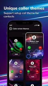 Caller Theme Color Call Screen
