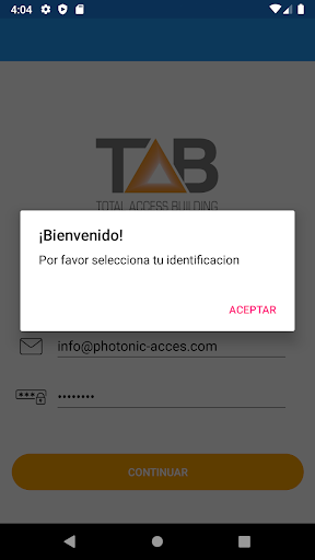 TotalAccessBuilding Screen 2