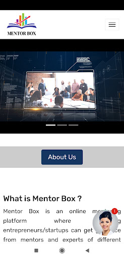 Android application MentorBox screenshort