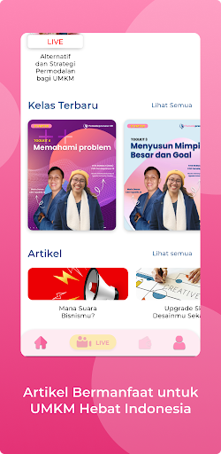 Femalepreneur.id Screen 3