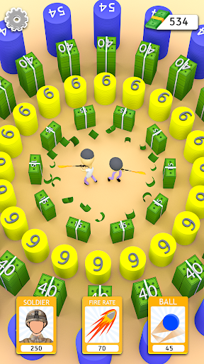 Real Coin rush Shooter Game Screen 2