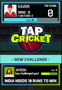 Tap Cricket Game