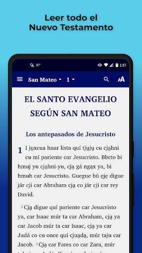 Android application Otomí Estado de México Bible screenshort