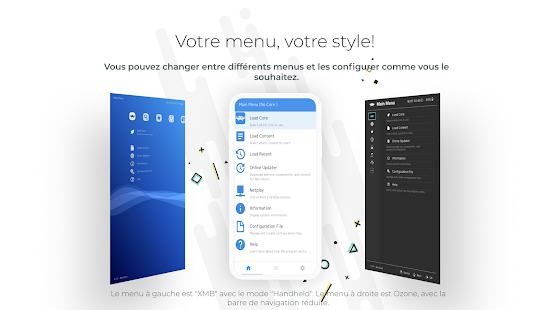 RetroArch Capture d’écran