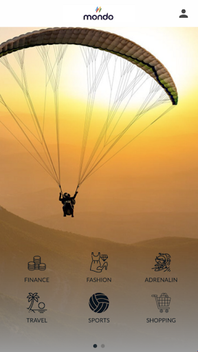 Android application Mondo Lifestyle screenshort