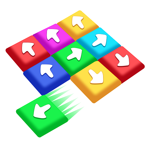 Tap Block Away: 3D Cube Puzzle Logo