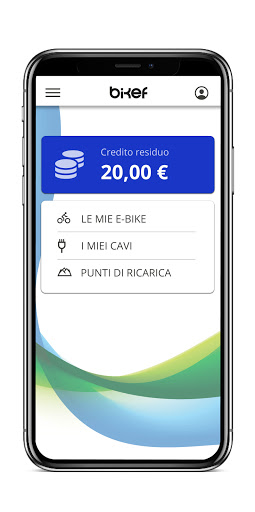 Android application Bikef screenshort
