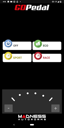 MADNESS GOPedal Screen 2