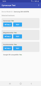 Gyroscope Test - Ứng Dụng Trên Google Play
