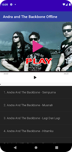 Android application Andra and The Backbone Offline screenshort