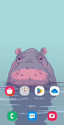 Mini Hippo Wallpaper HD Screen 2