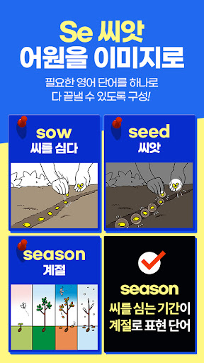 영어단어 6000개어원 영단어영어 초중고 단계별정리