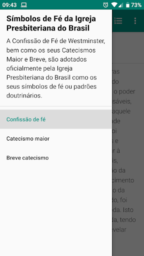 Símbolos de Fé - IPB Screen 2