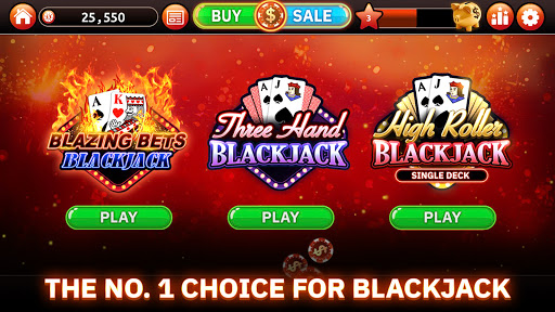Android application Blazing Bets Blackjack 21 screenshort