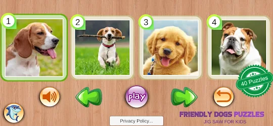 Friendly Dogs Puzzles