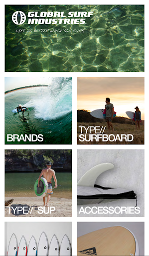 Android application Global Surf Industries screenshort