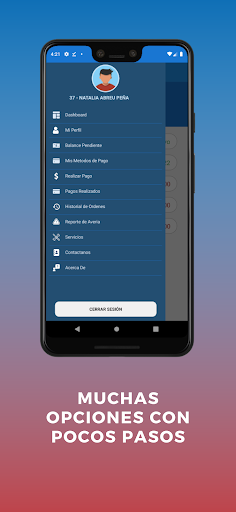 Android application Imantel screenshort