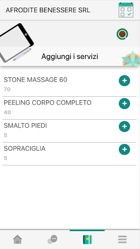 Afrodite Benessere Screen 2