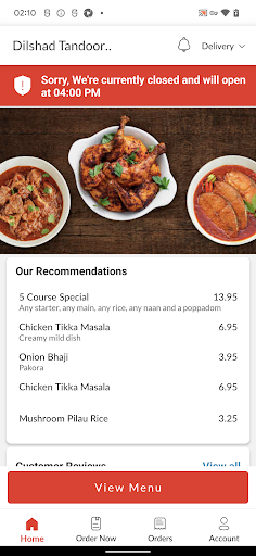 Dilshad Tandoori Screen 2