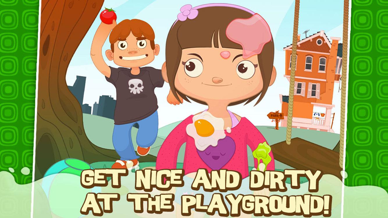 Android application Dirty Kids - Baby Care Games screenshort