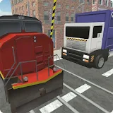 Garbage Truck: Railroad Crossing icon