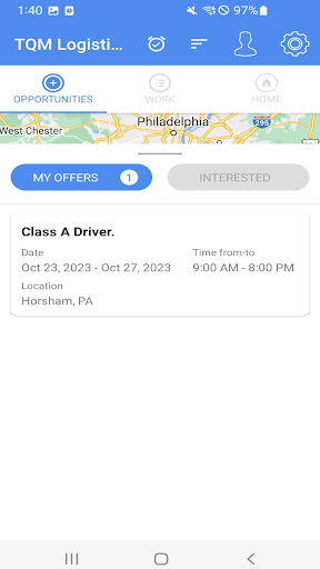 TQM Drive Now Screen 2