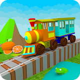 Learn Colors - 3D Train Game For Preschool Kids icon
