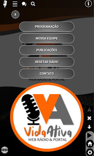 Rádio Vida Ativa Screen 2