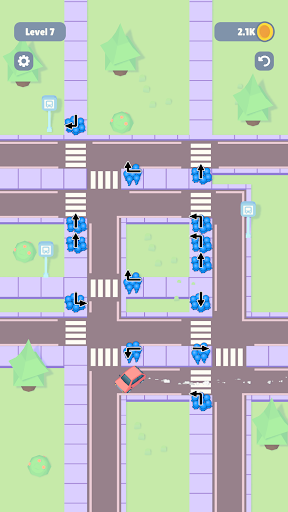Android application Crossing Challenge 3D screenshort