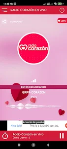 Radio Corazon en Vivo