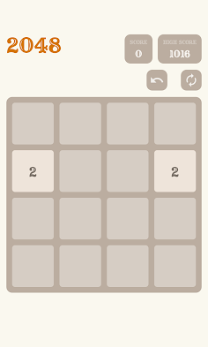 2048 game - Screenshot 3