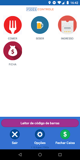 Android application POS CONTROLE screenshort