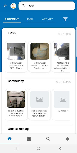 Mobility Work CMMS Screen 2