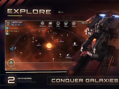 Nova Empire: Space Commander Battles Apk Mod for Android [Unlimited Coins/Gems] 8