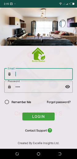 Android application KenyaHomes Sales screenshort