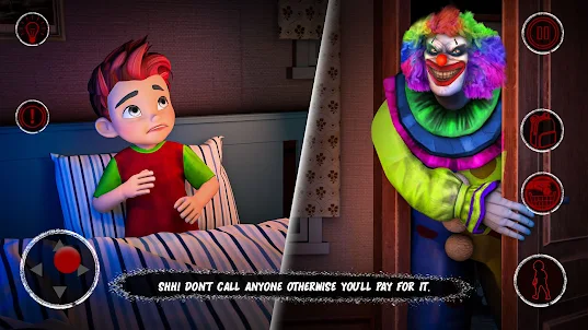 Horror Clown Escape Joker Game