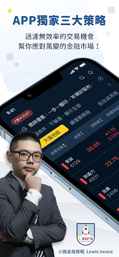 Android application 小路台股實戰 screenshort