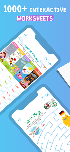Learning worksheets for kids Screen 2