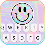 Laser Smiley Face Keyboard Theme Apk