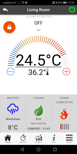 Android application HETA Climate screenshort
