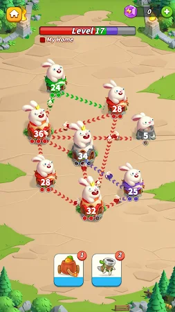 Game screenshot Rabbitville: Couquer the Tower hack
