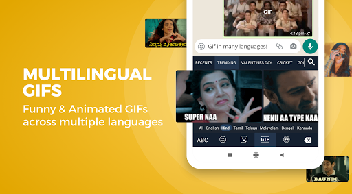 Android application Xploree AI Keyboard screenshort