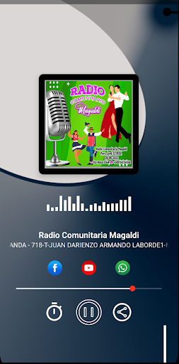 Android application Radio Comunitaria Magaldi screenshort