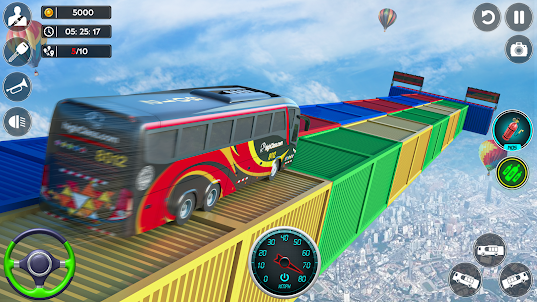 Impossible Bus Stunt Game 2023