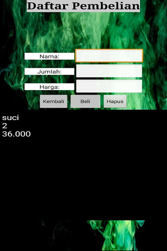 Android application GASinAja screenshort