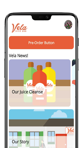 Vela Juice Bar Screen 2