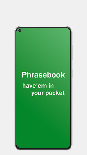 Android application Phrasebook screenshort