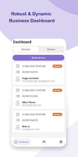 Android application Prolyncs Business screenshort