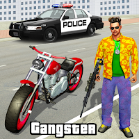 Vegas Crime City War Gangster Moto Bike Crime Game