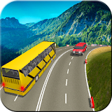 Hill Coach Bus Simulator : Winter Tour Mad Drive icon